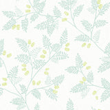 A-Street Prints Ardell Botanical Seafoam Wallpaper