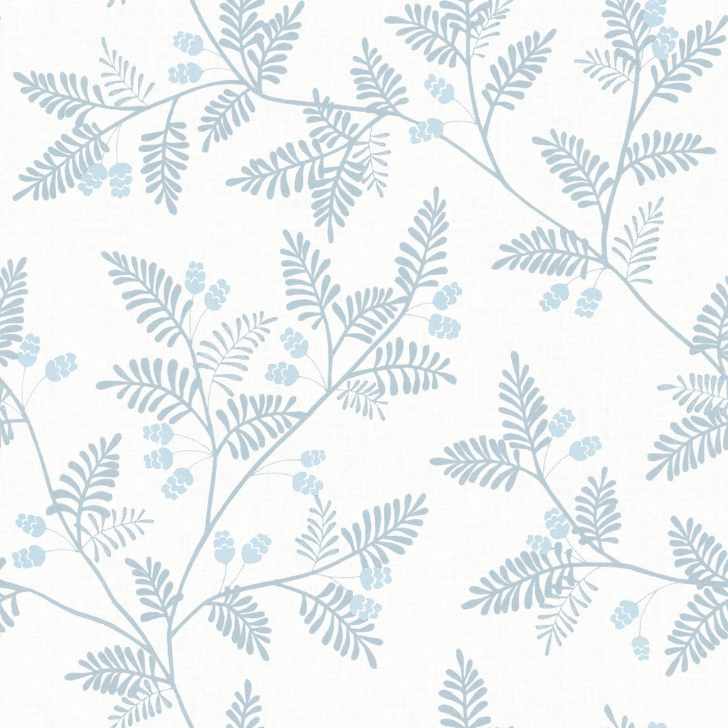 A-Street Prints Ardell Light Blue Botanical Wallpaper