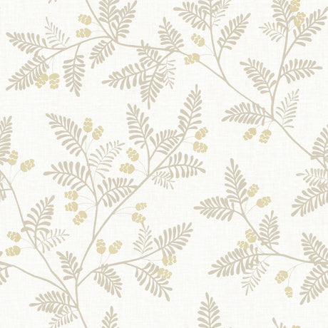 A-Street Prints Ardell Wheat Botanical Wallpaper
