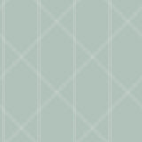 A-Street Prints Walcott Seafoam Stitched Trellis Wallpaper
