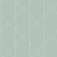 A-Street Prints Walcott Seafoam Stitched Trellis Wallpaper
