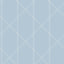 A-Street Prints Walcott Light Blue Stitched Trellis Wallpaper