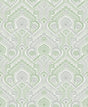 A-Street Prints Fernback Green Ornate Botanical Wallpaper
