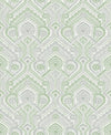 A-Street Prints Fernback Green Ornate Botanical Wallpaper