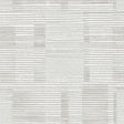 A-Street Prints Callaway Grey Woven Stripes Wallpaper