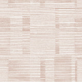 A-Street Prints Callaway Woven Stripes Pink Wallpaper