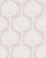 A-Street Prints Zaria Lavender Topiary Wallpaper