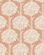 A-Street Prints Zaria Apricot Topiary Wallpaper