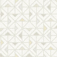 A-Street Prints Jekyl Beige Triangles Wallpaper