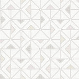 A-Street Prints Jekyl Neutral Triangles Wallpaper