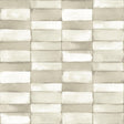 A-Street Prints Braden Taupe Tile Wallpaper