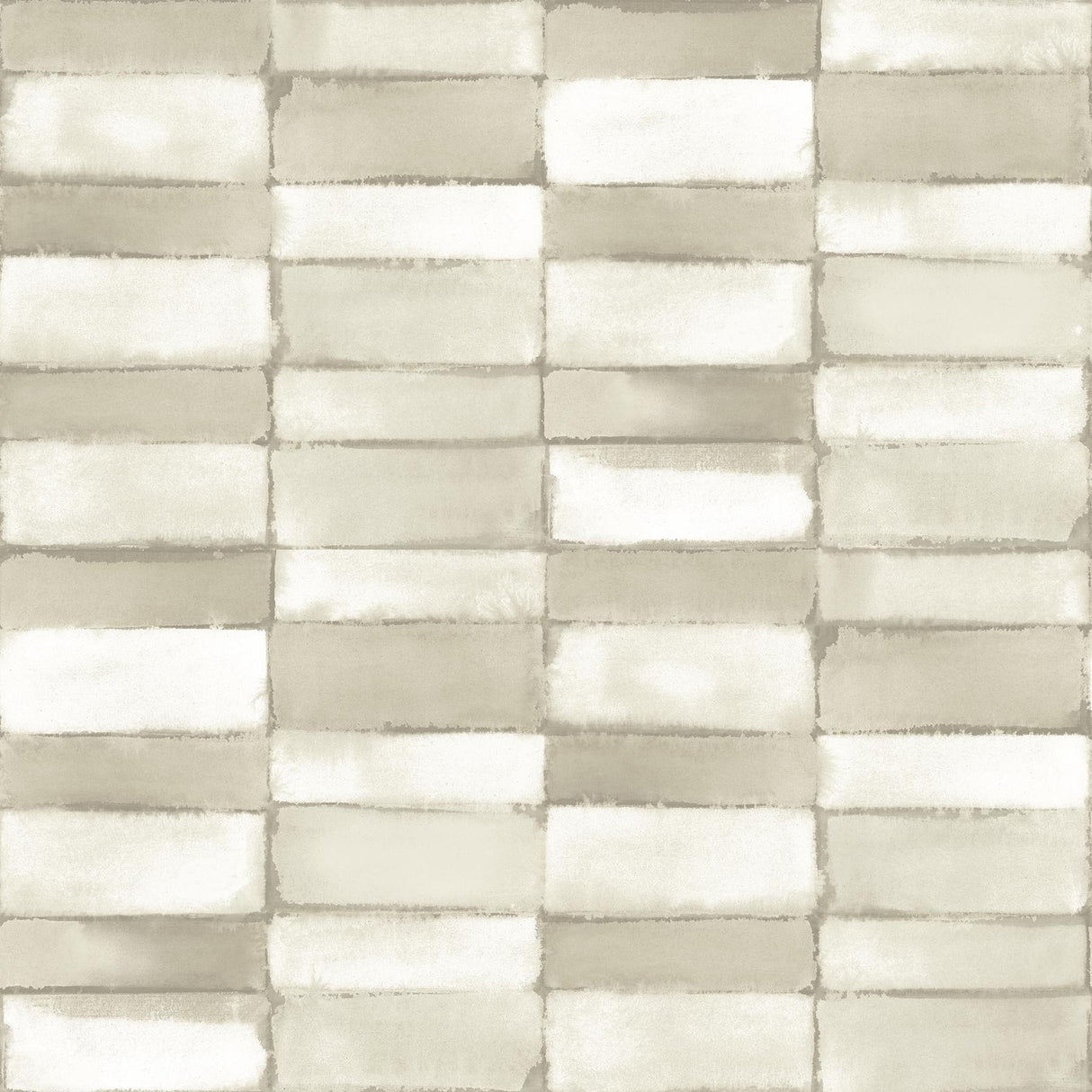 A-Street Prints Braden Taupe Tile Wallpaper