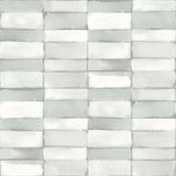 A-Street Prints Braden Sage Tile Wallpaper