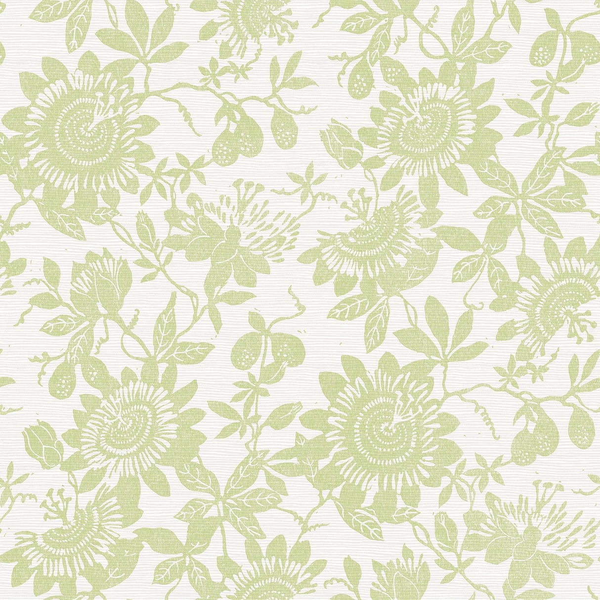 A-Street Prints Helen Floral Trail Light Green Wallpaper