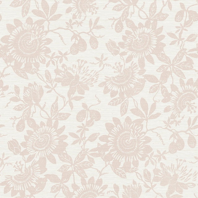 A-Street Prints Helen Mauve Floral Trail Wallpaper