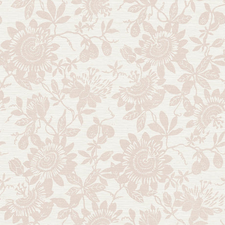 A-Street Prints Helen Floral Trail Mauve Wallpaper