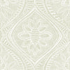A-Street Prints Scout Moss Floral Ogee Wallpaper