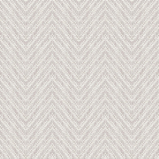 A-Street Prints Glynn Lavender Chevron Wallpaper