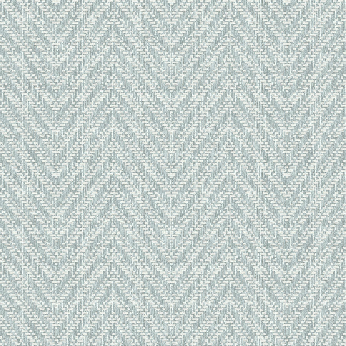 A-Street Prints Glynn Sky Blue Chevron Wallpaper