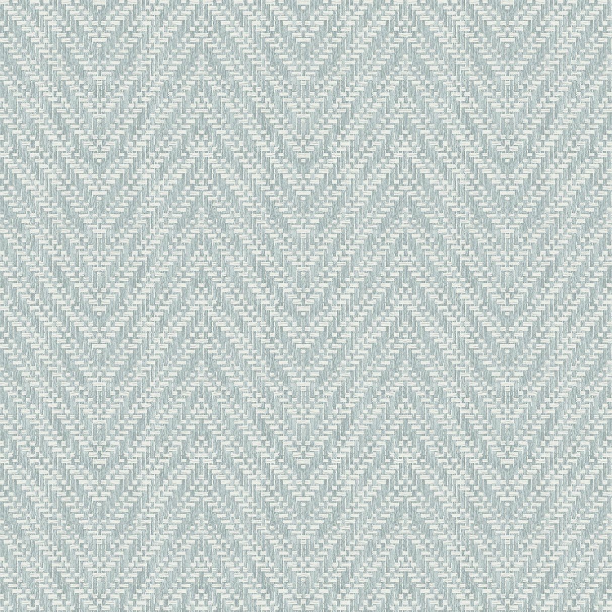 A-Street Prints Glynn Chevron Sky Blue Wallpaper