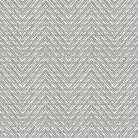 A-Street Prints Glynn Grey Chevron Wallpaper
