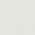 A-Street Prints Glynn Silver Chevron Wallpaper