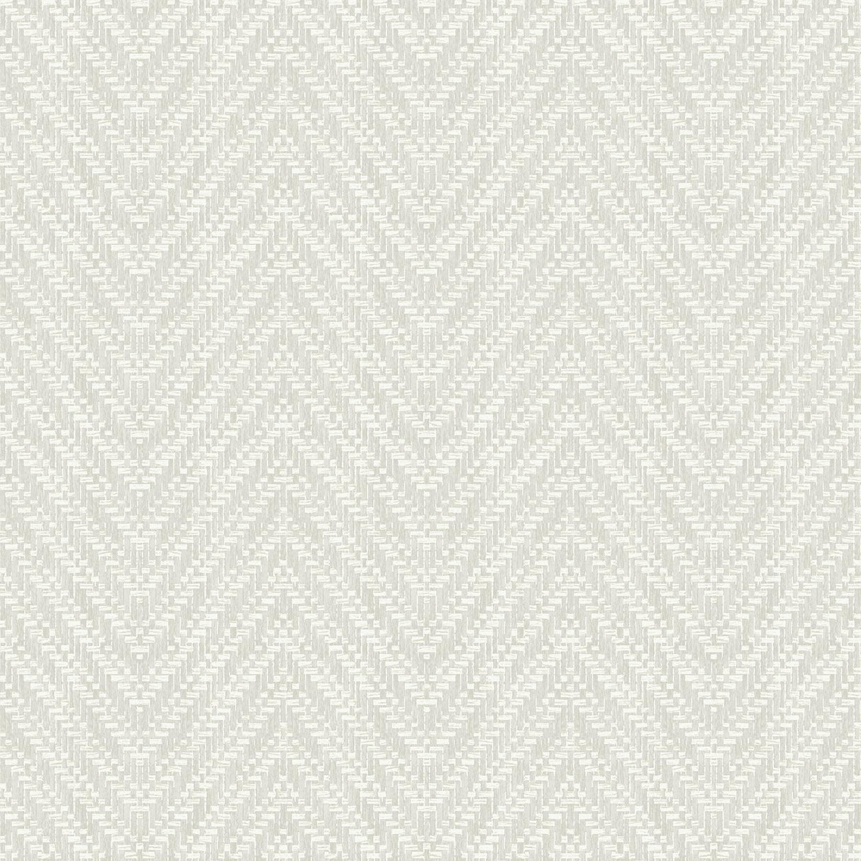 A-Street Prints Glynn Silver Chevron Wallpaper