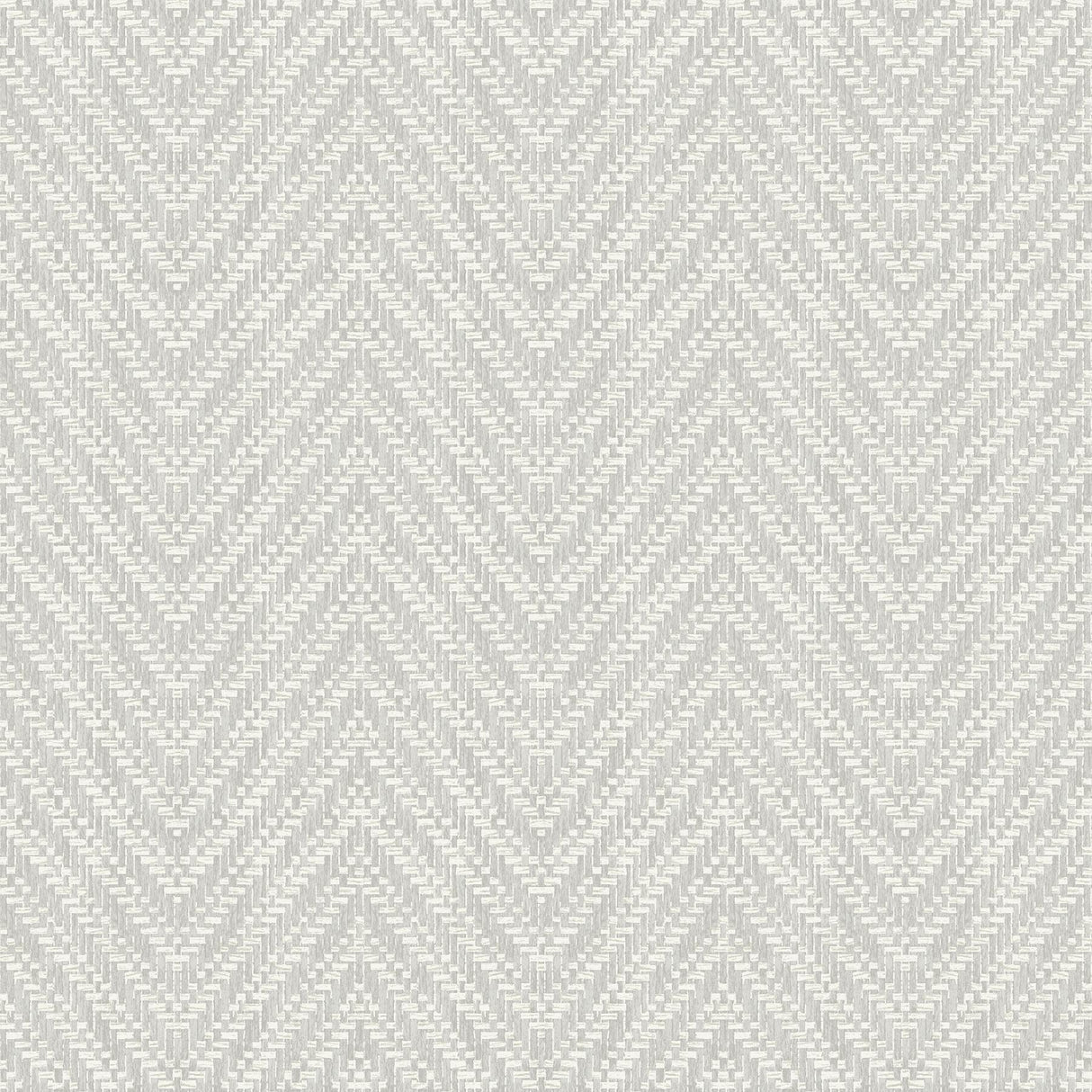 A-Street Prints Glynn Light Grey Chevron Wallpaper