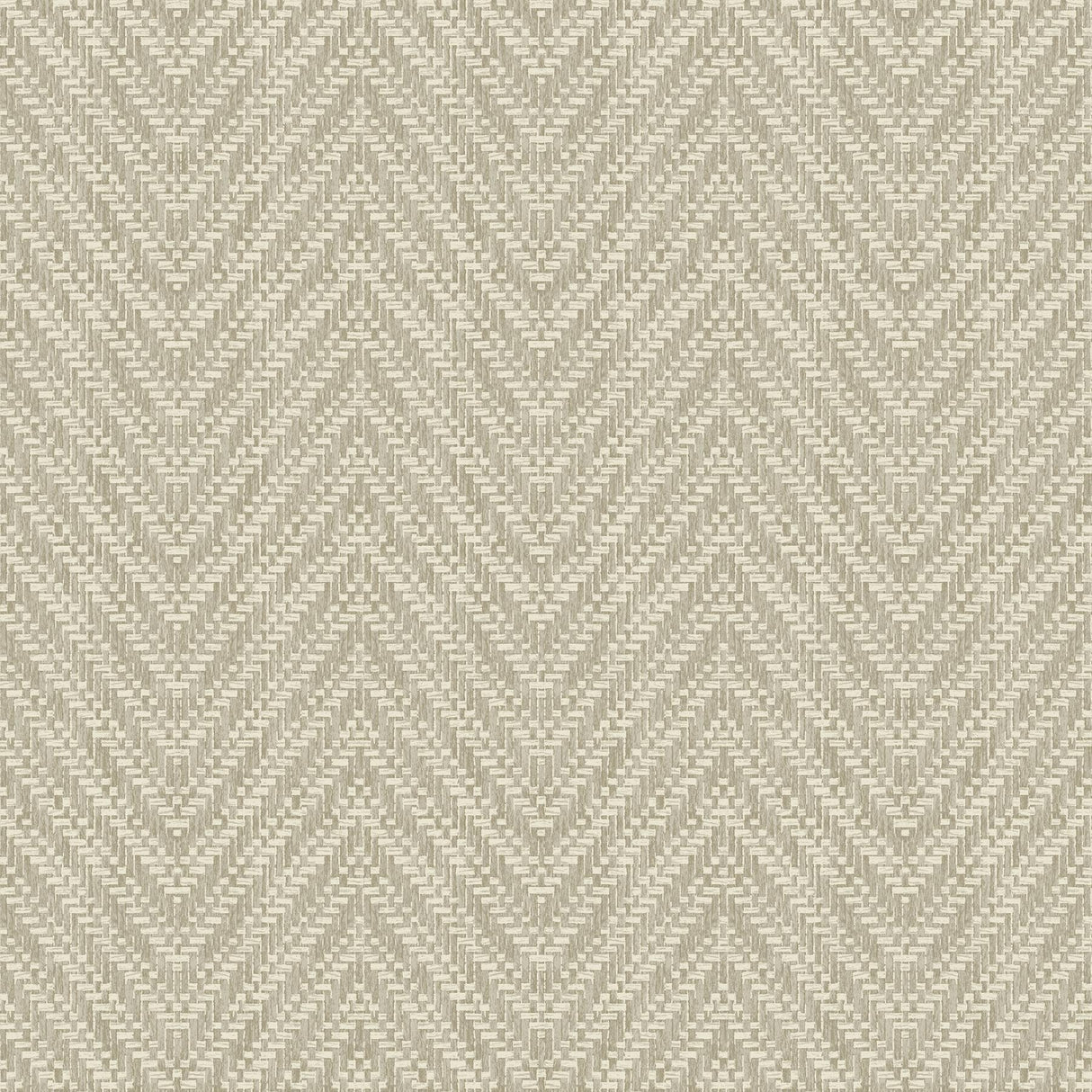 A-Street Prints Glynn Neutral Chevron Wallpaper
