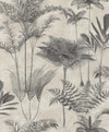 Brewster Home Fashions Kinabalu Charcoal Rainforest Wallpaper