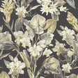 JF Fabrics 8202 Black/White/Bronze (17) Wallpaper