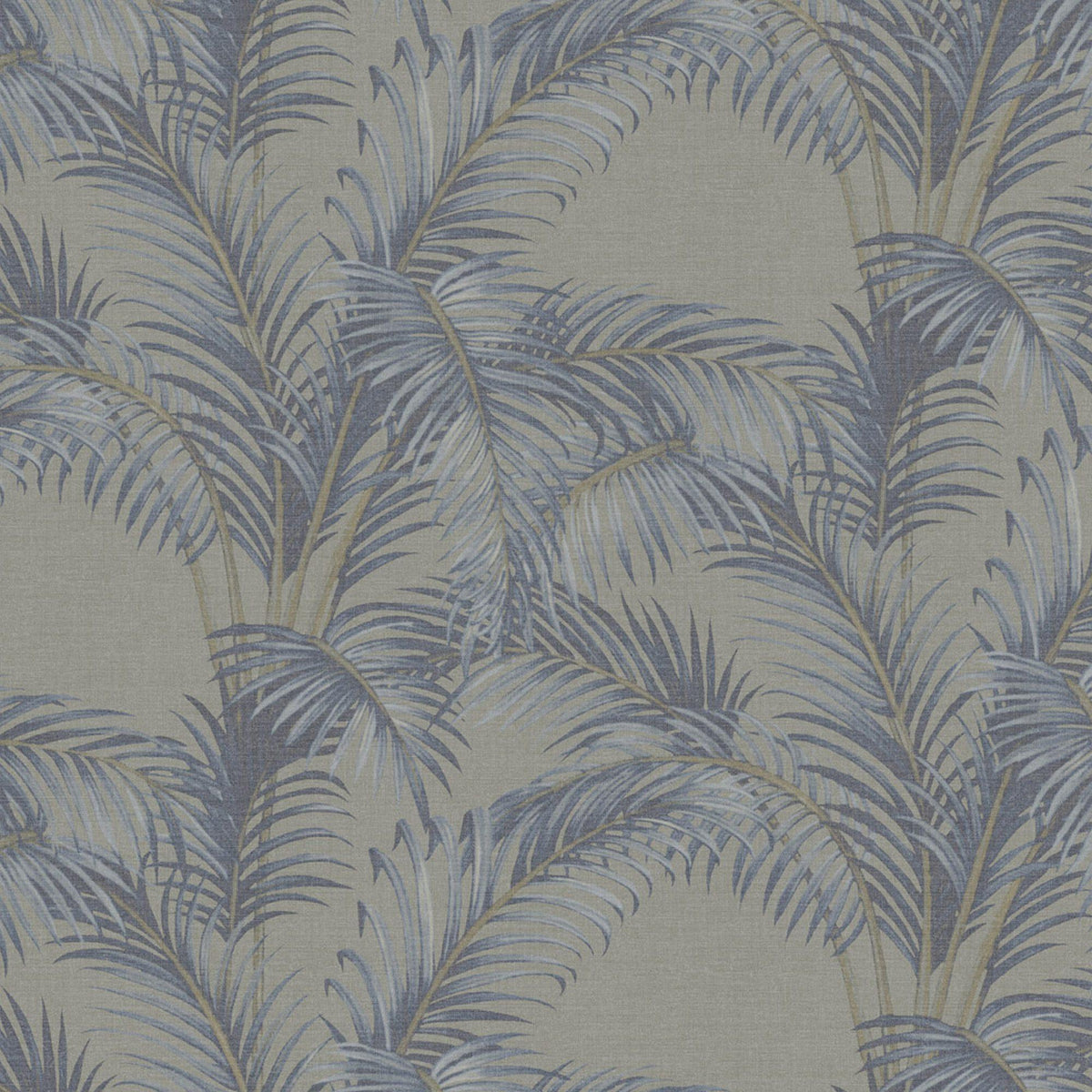 JF Fabrics 8219 Blue/Brown (64) Wallpaper