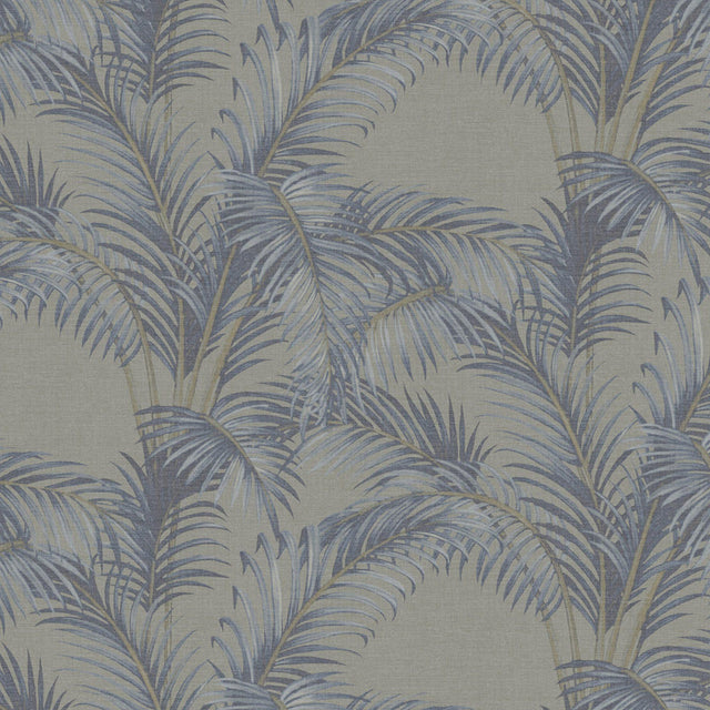 JF Fabrics 8219 Blue/Brown (64) Wallpaper