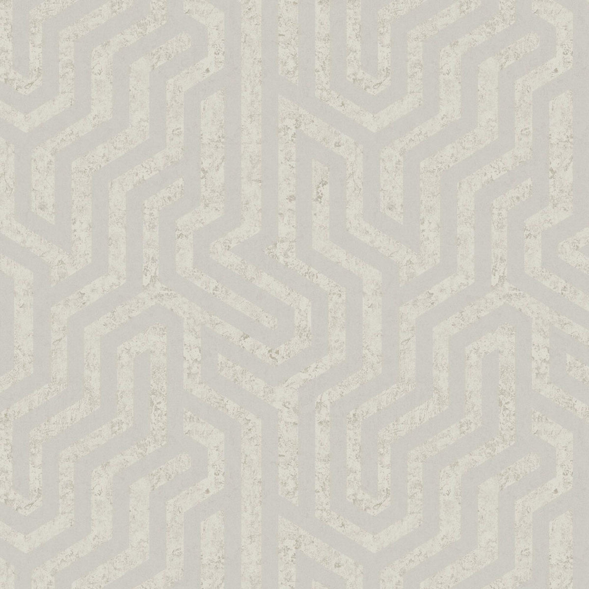 JF Fabrics 8220 Cream/White/Silver (12) Wallpaper