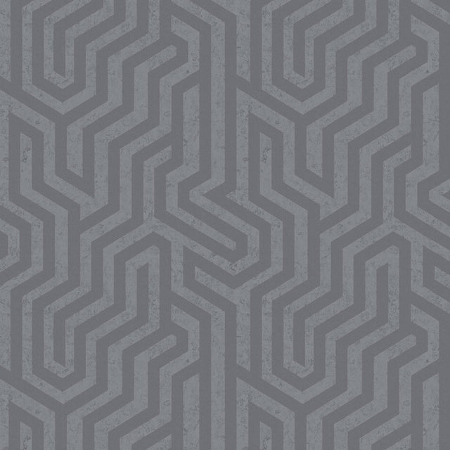 JF Fabrics 8220 Blue/Grey (68) Wallpaper