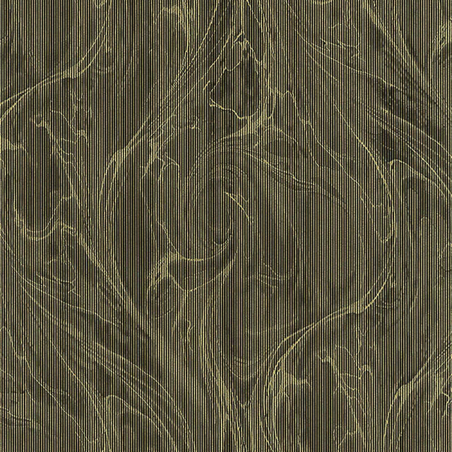JF Fabrics 8222 Black/Yellow/Gold (19) Wallpaper
