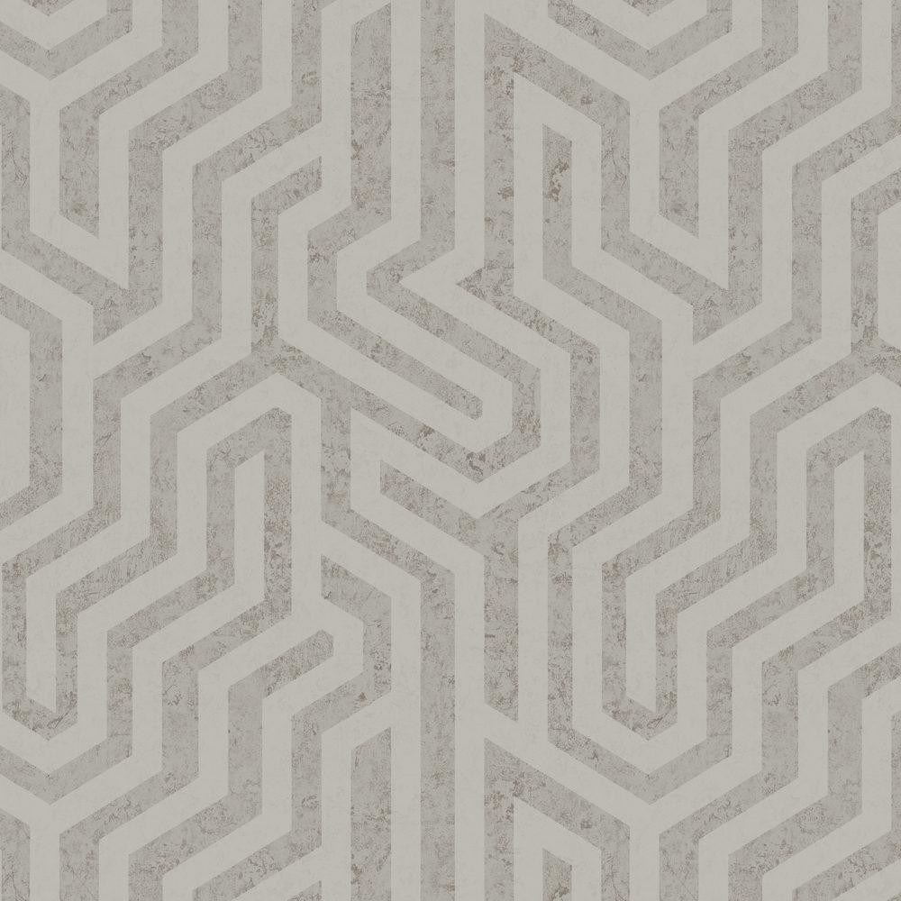 JF Fabrics 8223 Grey/Silver (36) Wallpaper