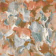 Harlequin Foresta Baked Terracotta/Cerulean Wallpaper