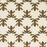 Harlequin Wood Frog Gold/Parchment Wallpaper