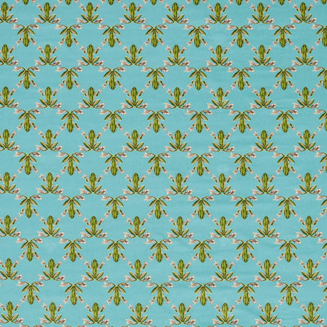 Harlequin Wood Frog Azul/Pistachio Fabric