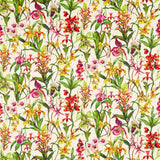 Harlequin Kalina Parchment/Forest/Azalea Fabric