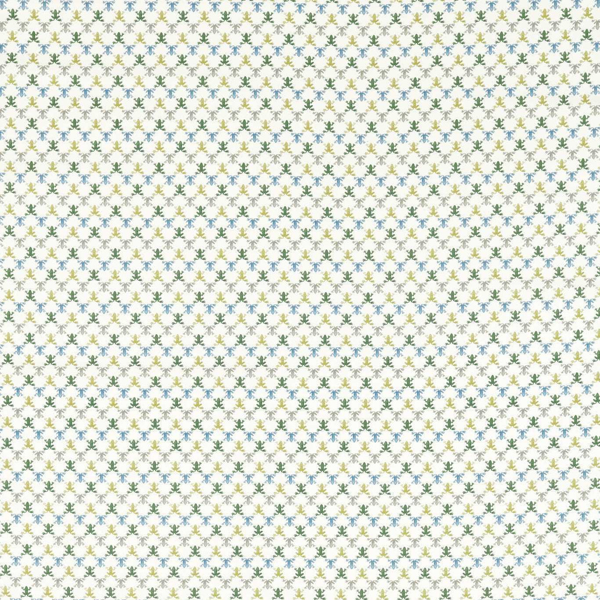 Harlequin Mini Wood Frog Celestial/ Clay/Sketched Fabric