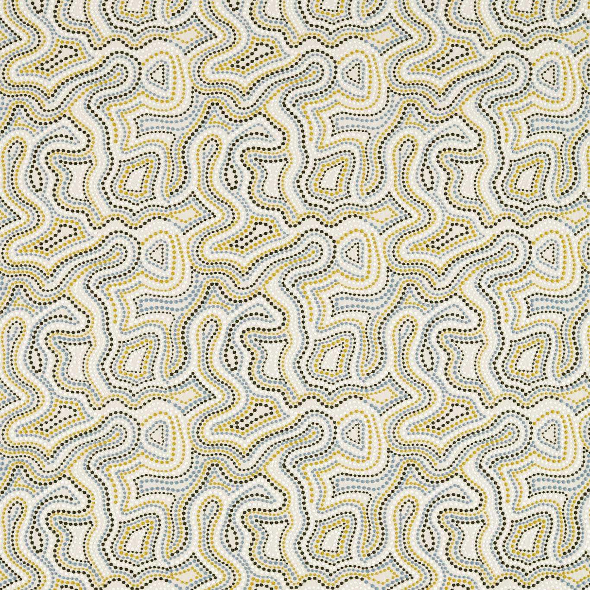 Harlequin Sunstone Celestial/Fig Leaf/Nectar Fabric