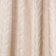 Schumacher Acanthus Stripe Sheer Taupe Fabric