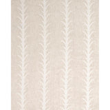 Schumacher Acanthus Stripe Sheer Taupe Fabric