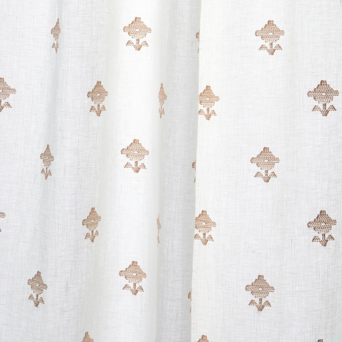 Schumacher Rubia Sheer Ivory Fabric