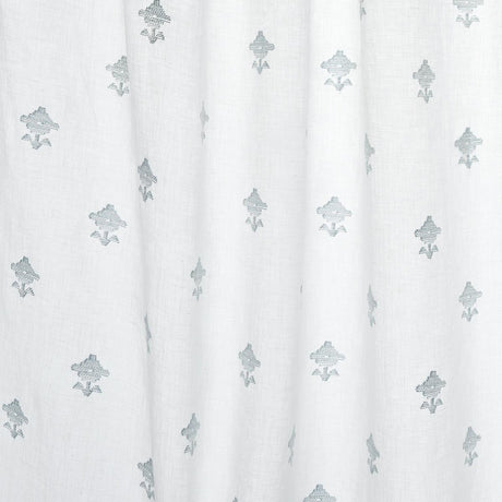 Schumacher Rubia Sheer Sky Fabric