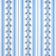 Schumacher Delft Stripe Cornflower Blue Fabric