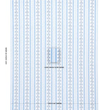 Schumacher Delft Stripe Cornflower Blue Fabric