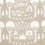 Schumacher Farm Scene Neutral Fabric